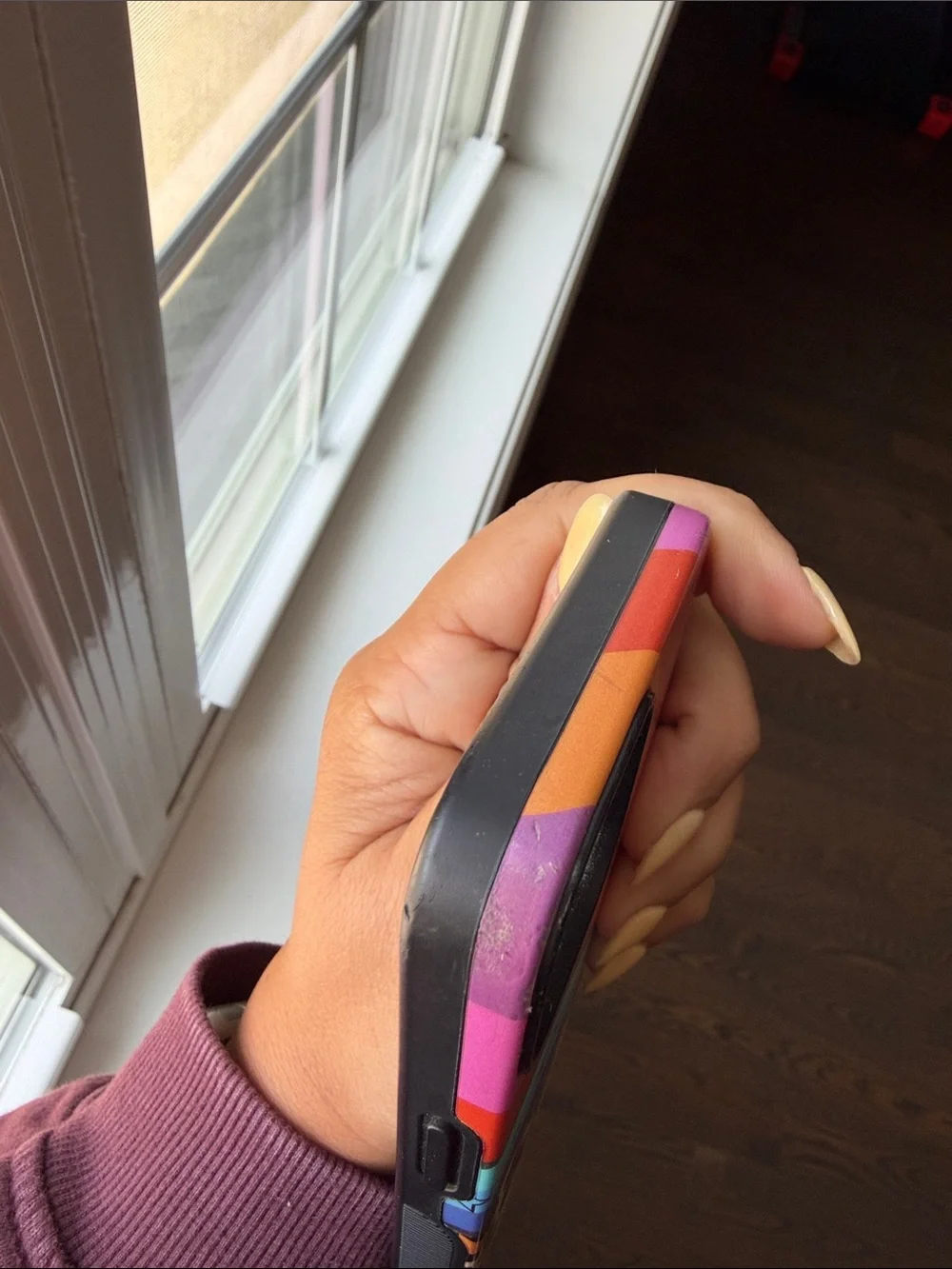 Casely And I Oop Mixed Swatch Case. Bold MagSafe. iPhone 14.